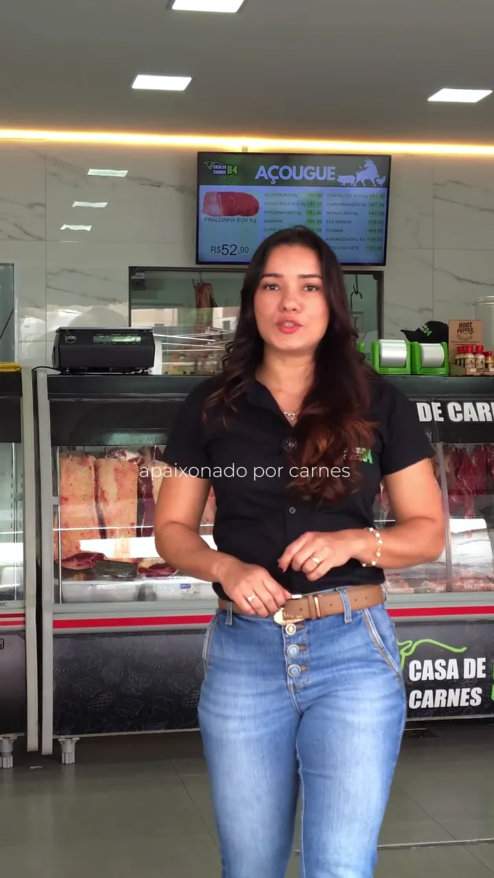 Vídeo da Kênia apresentando a Casa de Carnes 84
